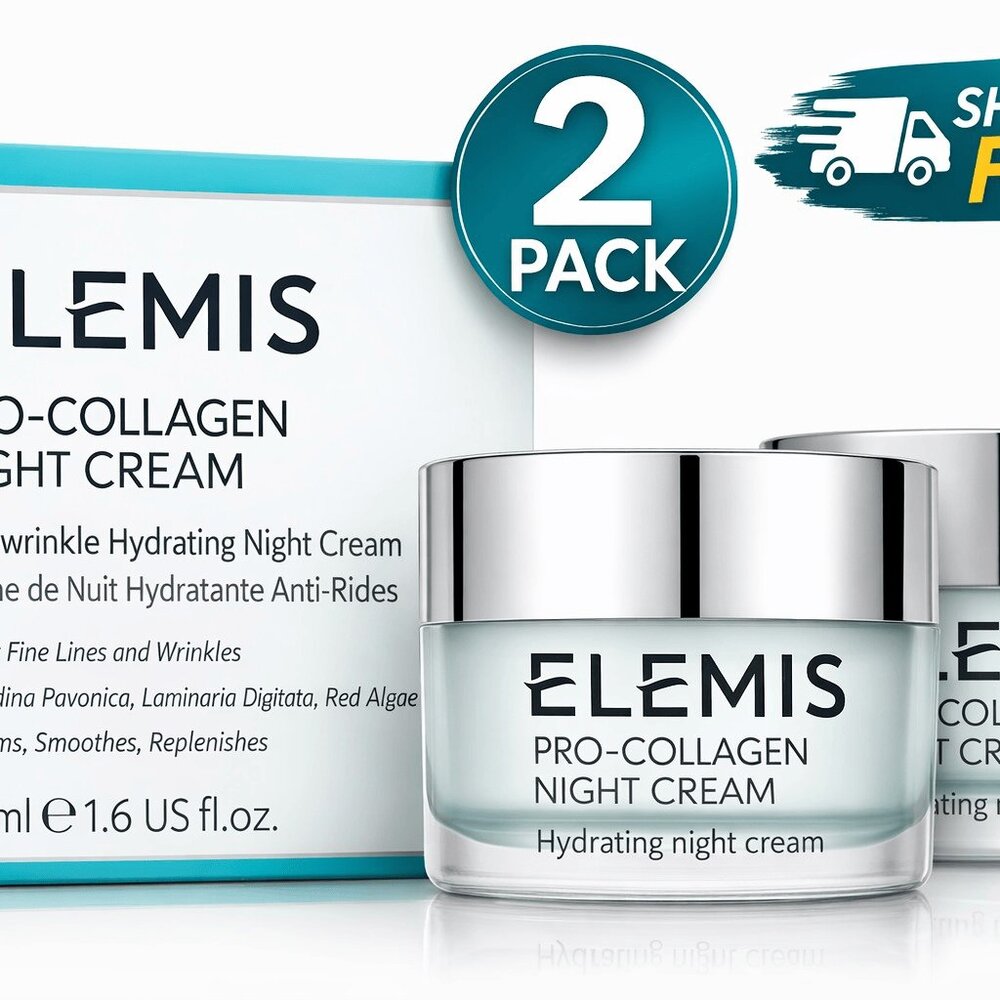 Elemis Pro-Collagen Anti-Wrinkle Night Cream - 1.6 fl oz 50 mL NEW In Box - Picture 2 of 2